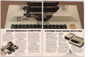Atari 800 Personal Computer RAM Expansion Programs Games 2 Page Print Ad 1980 - Picture 1 of 5