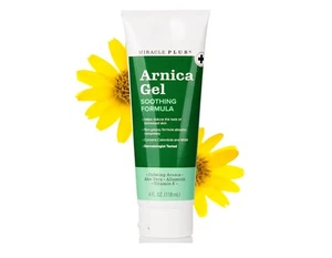 Miracle Plus natürliches Arnika-Prellungs-Körpergel. Dünne Hautprellungen + Schwellungen nach Su - Bild 1 von 6