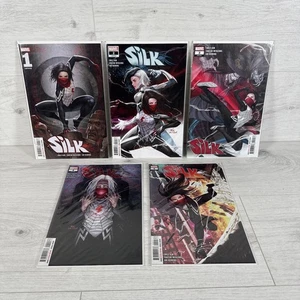 SILK #1-5 Complete Marvel 2022 Emily Kim Comic Run Series Lot Set - Imagen 1 de 6