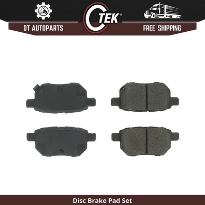 Para Toyota Corolla iM 2017-2018 | Pastillas de freno de disco traseras centradas | Semimetálicas Foto 1 de 3