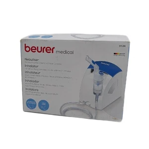 Beurer Inhalator Nasendusche Kompressor Respirator Atemwege Behandlung Vorsicht - Bild 1 von 8
