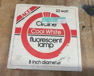Ace Hardware 33354 Fluorescent 22W 8" Circular Lamp Light Bulb Cool White - Picture 1 of 4