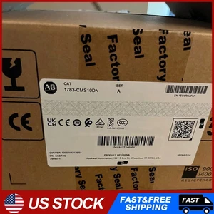 New Sealed Allen-Bradley 1783-CMS10DN Stratix 5200 10 Port Switch Free Shipping - Picture 1 of 4