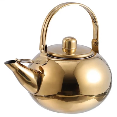 Teale in acciaio inossidabile Teapot Practical Teakettle con schermo del filtro - Immagine 1 di 4