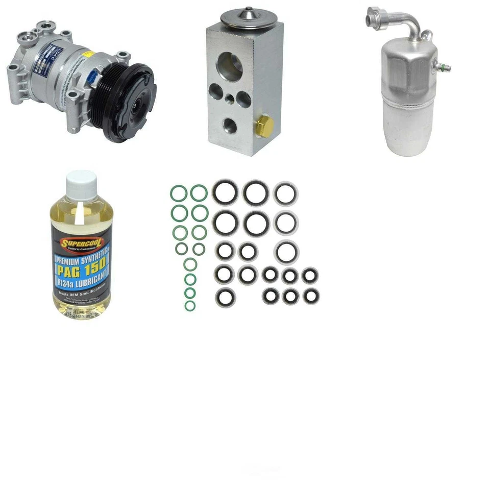 Kit de repuesto de compresor de aire acondicionado-compresor UAC KT 5976 se adapta a 02-04 Hummer H1 Foto 1 de 1