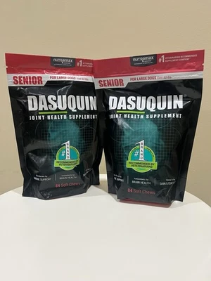 X2 Bags Of 84ct Dasuquin Senior Joint Health Supplement For Large Dogs Exp 1/26+ - Image 1 of 4