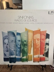 SINFONIAS WALDO DE LOS RIOS Vinyl Record LP UA UAS 6802 VG+ USA Pressing 1971 - Picture 1 of 4