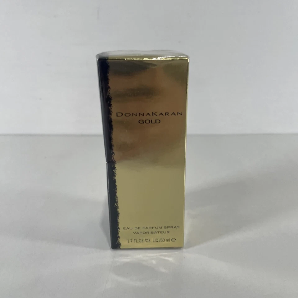 DONNA KARAN GOLD EAU DE PARFUM SPRAY  1.7 Oz 50 ml NIB/SEALED - Image 1 of 2