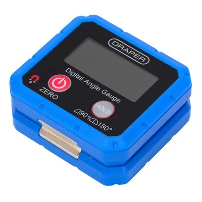 Draper Digital Caja Nivel Y Ángulo Calibre Base Magnética 0-90 O 0-180 Deg 29098 - Image 1 of 2
