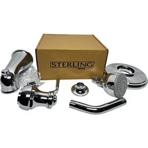 Juego de molduras de grifo de baño y ducha Kohler Ludington (cromo pulido / NUEVO EN CAJA) - Imagen 1 de 7