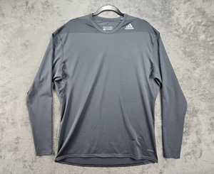 Adidas Damen Techfit Compression Climalite grau Langarmshirt Größe 3XL - Bild 1 von 24
