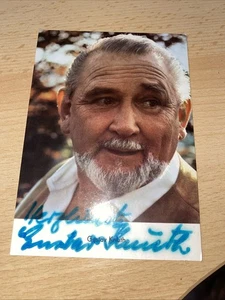 Ak Schauspieler Gustav Knuth, Portrait, Autogramm - 10901353 - Bild 1 von 2