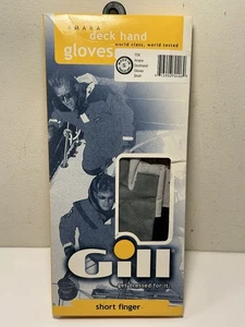 Gill Short Finger Deck Hand Gloves Small New - Picture 1 of 5