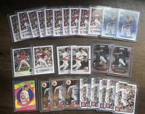 (27) Jarren Duran Rookie RC Lot 2022 Topps Bowman 1st Boston Red Sox - Bild 1 von 1