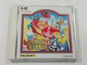 MAGICAL CHASE NEC PC ENGINE FAN (PCE FAN) HUCARD NTSC-JAPAN (COMPLETE - VERY GOO - Picture 1 of 11