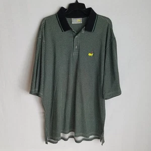 Slazenger Augusta National Golf Shop Mens Masters Logo S/S Polo Shirt SZ XL M113 - Picture 1 of 6