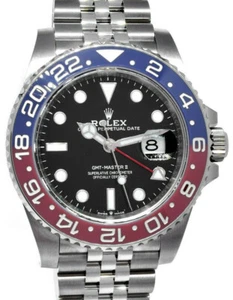 NEW Rolex GMT-Master II Steel & Ceramic "Pepsi" Jubilee Watch B/P '23 126710BLRO - Picture 1 of 13