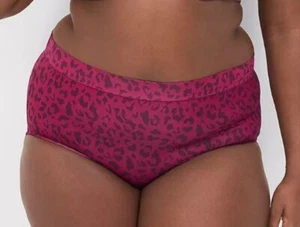 Lane Bryant Raspberry Animal Comfort Bliss Full Brief Panty Plus Size 18/20, 2X - Picture 1 of 6