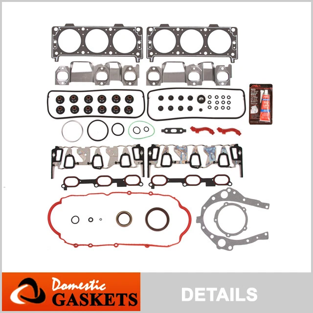 Juego completo de juntas VIN F para Chevrolet Equinox Pontiac Torrent 3,4 L OHV Foto 1 de 4