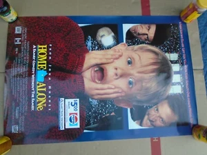 Home Alone Video Store Rolled Promo Poster Home Alone W/Pepsi Ad 27x40 * SS - Picture 1 of 3