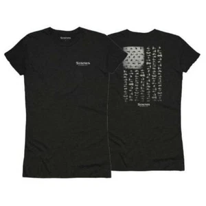Simms USA Flies Damen T-Shirt, M - schwarz - Bild 1 von 1