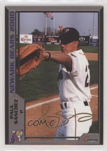 2000 Citation Graphics Newark Bears Paul Sanchez #27