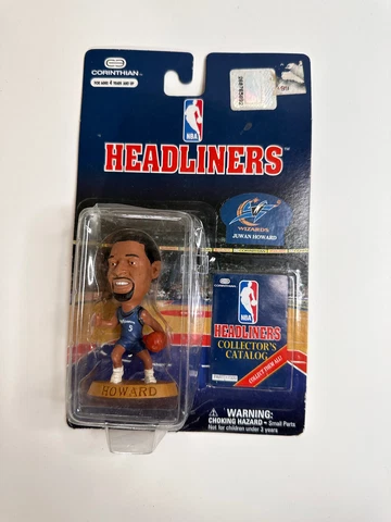 1997 NBA Corinthian Headliners Juwan Howard Washington Wizards 3” Action Cover