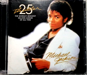 MICHAEL JACKSON - Thriller 25th Anniversary - CD 2008 Epic GOLD COLORED DISCS - Imagen 1 de 4