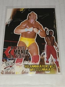 WWE WWF HULK HOGAN 2001 FLEER WRESTLEMANIA REWIND #82WR MR. T
