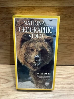 The Grizzlies National Geographic VHS New Sealed - Image 1 of 4