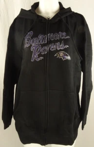 Ropa del equipo Baltimore Ravens NFL para mujer talla grande sudadera con capucha - Imagen 1 de 6
