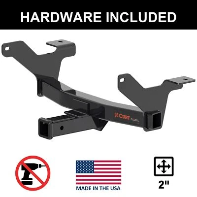 Chevrolet Silverado 1500 LTD 2022 CURT 2" enganche receptor delantero (excluye 2,7 L/3. Foto 1 de 4