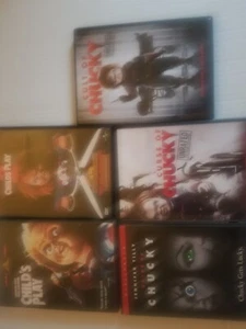 CHUCKY 5 DVD KONVOLUT, KINDERSPIEL, KINDERSPIEL2, BRAUT VON CHUCKY, KULT VON CHUCKY & C - Bild 1 von 7
