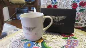 TAZA BENTLEY MOTORS 3 1/2" H Plateado Metallic Borde Logo - Imagen 1 de 4