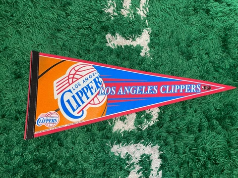 2006 NBA Los Angeles Clippers Basketball Pennant Flag Y2K OS Cover