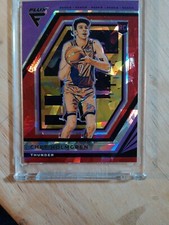 2022-23 Panini Flux Basketball RED CRACKED ICE SP Chet Holmgren Rookie Thunder