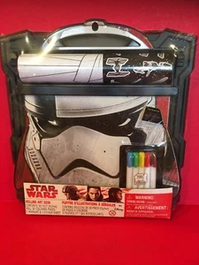 Disney Star Wars Rolling Art Desk Craft Kit Ages 3+ New - Picture 1 of 2