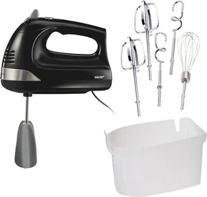 Hamilton Beach 6-Speed Electric Hand Mixer with Whisk, Dough Hooks and Easy Clea - Picture 1 of 9