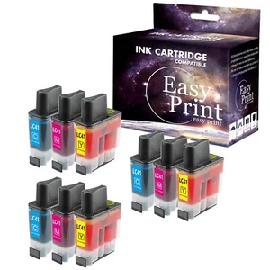9 Stück LC-41 LC41 Tintenpatrone LC41C LC41M LC41Y für DCP-110C MFC-620CN MFC-3240C - Bild 1 von 2