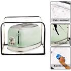 Toaster-Staubschutz, transparent, wasserdicht, faltbar, Aufbewahrung,