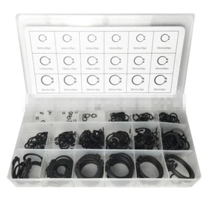 300× 18 Size Metal Car Autos Circlip Snap Retaining Ring C-Clips Assortment - Picture 1 of 11
