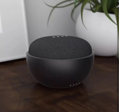 JOT Portable Battery Base for Google Home Mini (Carbon) New - Image 1 of 4