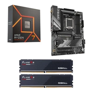 AMD Ryzen 7 7700X + Gigabyte B650 Gaming X AX V2 + G.Skill Flare X5 Series 32GB - Picture 1 of 4