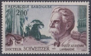 F-EX31896 GABON MNH 1959 Dr. SCHWEITZER MEDICINE. - Picture 1 of 1