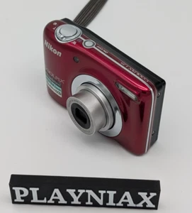 Nikon Coolpix L25 Digitalkamera Rot - Bild 1 von 3