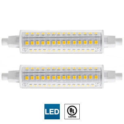 2 Pack Sunlite LED T8 Double Ended Bulb (R7s), 8.6W, 30K Warm White - Image 1 of 4
