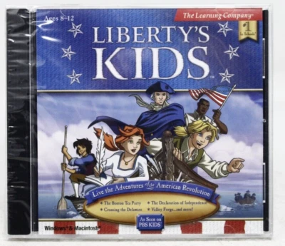 Liberty's Kids Live the Adventures of the American Revolution - WIN/MAC (2002) - Image 1 of 4