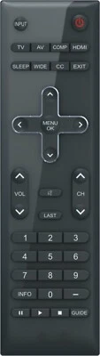 Replaced VIZIO  VR10 VR-10 Remote M260VA M320VA M220VA M190VA E190VA E220VA E260 - Image 1 of 3
