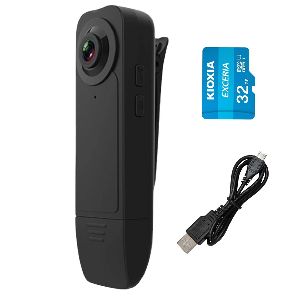 Hot Personal Body Cam Safety Camera Clothing Clip On  Video Recorder - Image 1 of 4