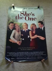 Vintage 1996 She's the One Movie Video Store Promo Poster Aniston - A818 - Picture 1 of 6